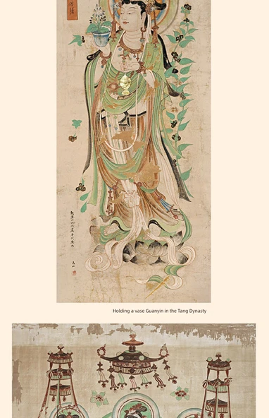 Dunhuang Duvar Resmi Sanatı Reprodüksiyon Koleksiyonu - 7