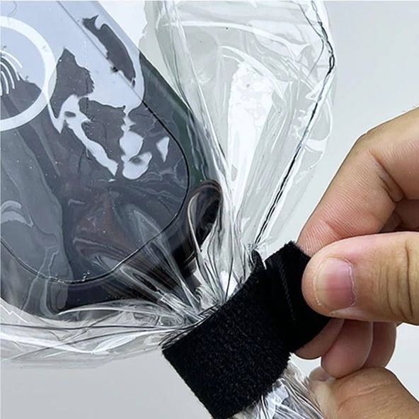 Glanz Elektrikli Araç Şarj Adaptör Yağmur Koruma Brandası, EV Şarj Adaptör Koruyucu 45 - 23cm - 5