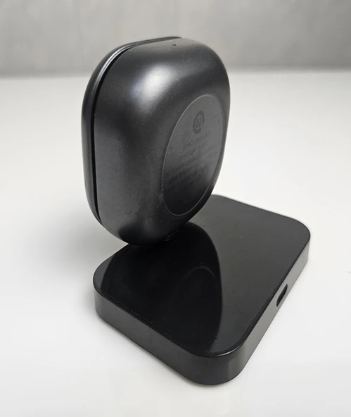 Kulaklık Şarj Standı - Samsung Buds2 Pro/Freebuds SE2 - Siyah - 9
