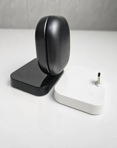 Kulaklık Şarj Standı - Samsung Buds2 Pro/Freebuds SE2 - Siyah - 7