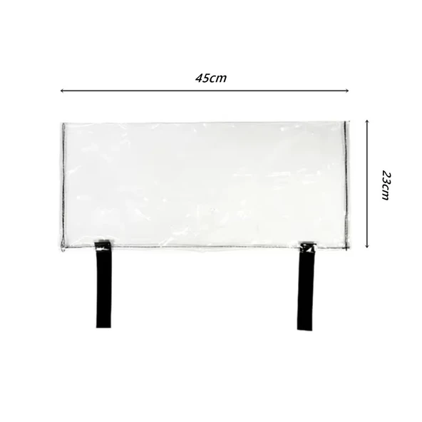 Glanz Elektrikli Araç Şarj Adaptör Yağmur Koruma Brandası, EV Şarj Adaptör Koruyucu 45 - 23cm - 6