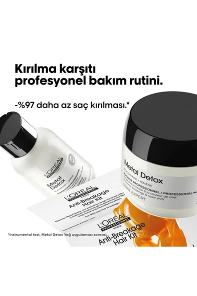 Loreal Professionnel Serie Expert Metal Detox Mini Duo Kit 100+75 ML - 5