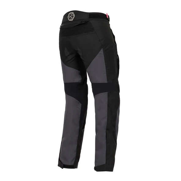 SCOYCO P122W KORUMALI KADIN MOTOSİKLET PANTOLONU SİYAH - 2