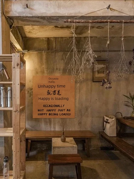 Yaratıcı Restoran Duvar Dekoru - Barbekü Kasap Hot Pot - R10593 Şifa Metni-Bölüm Beş-Yumuşak Akrilik - Büyük Boy - 5