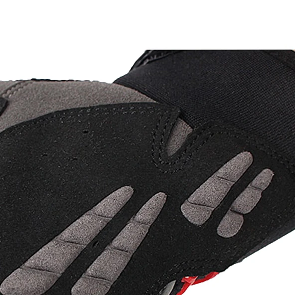 SCOYCO MC103 KORUMALI MOTOSİKLET ELDİVENİ SİYAH - Resim 2