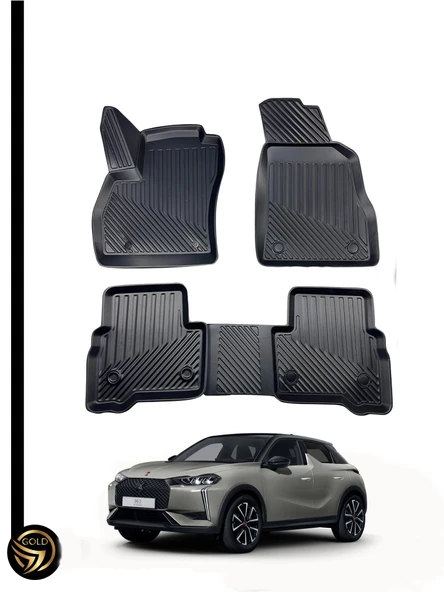 DS3 Crossback 2018 + 3D Havuzlu Oto Paspas