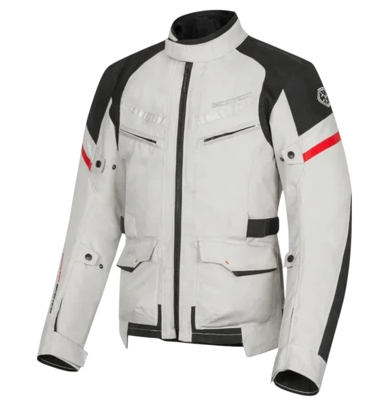 SCOYCO JK122 KORUMALI MOTOSİKLET MONTU BEYAZ