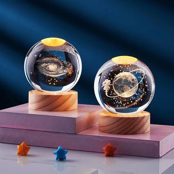 Kristal Cam Aromaterapi Kabı - Şeffaf 2-4mm Kristal 200g - 8