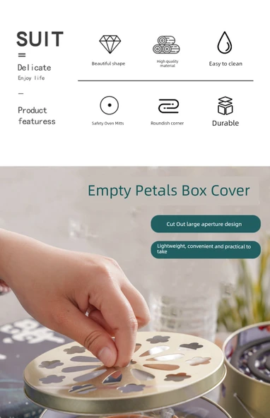 Kapaklı Sivrisinek Kovucu Tütsü Kutusu - Sade Model - 1 Adet - Resim 9