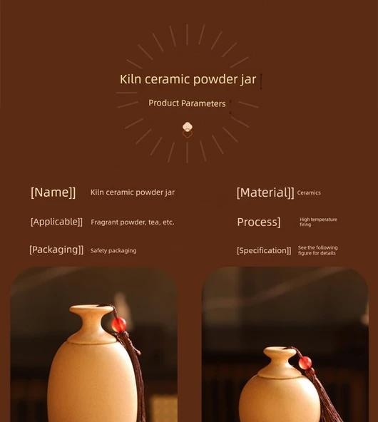 Seramik Küçük Yumurta Kavanoz - B173 Boş Konserve Zeytin (Mat) - 8