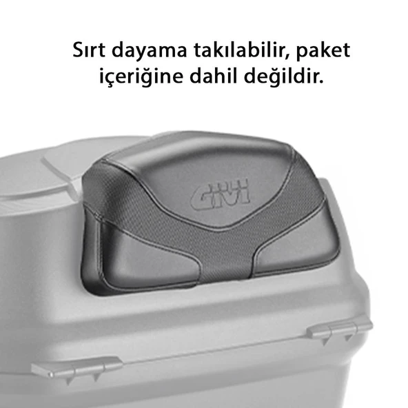 GIVI B360NT Motosiklet Siyah Arka Çanta 36 litre - Resim 2