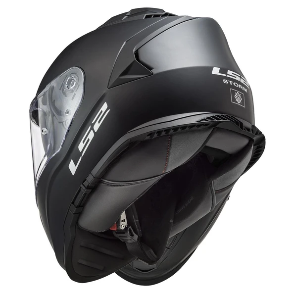 LS2 STORM 2 MAT SİYAH KASK - Resim 3