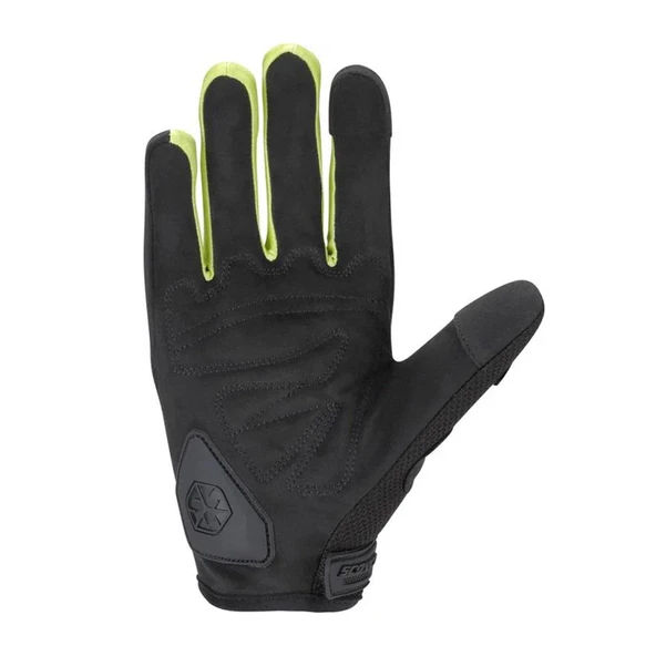 SCOYCO MC148 KORUMALI MOTOSİKLET ELDİVENİ NEON YEŞİL - 2