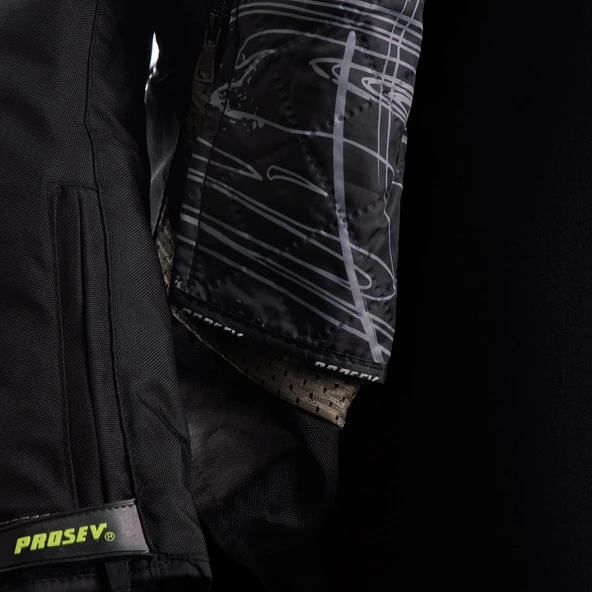 PROSEV 4 MEVSİM KORUMALI MONT LONG FLORESAN SARI - Resim 4