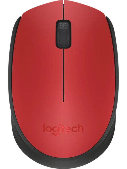 Logitech M171 910-004641 Kırmızı Optik Kablosuz Mouse ürün görseli 1