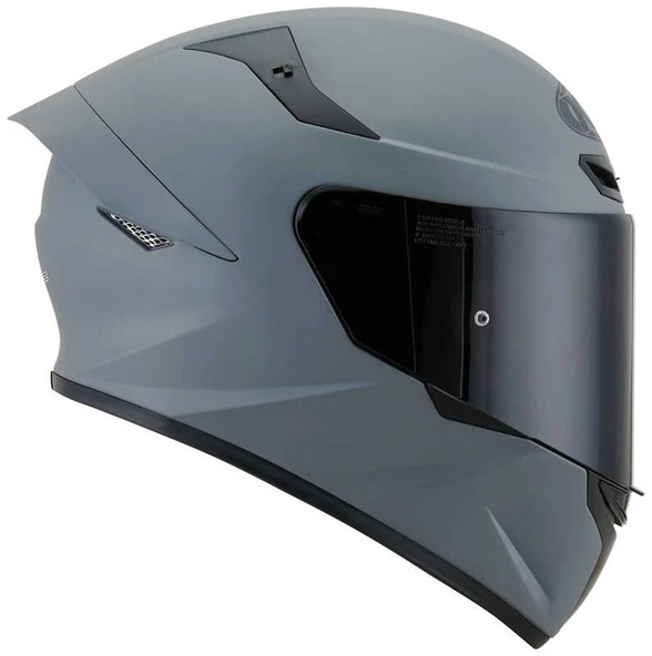 KYT TT-COURSE KASK MAT GRİ - Resim 4