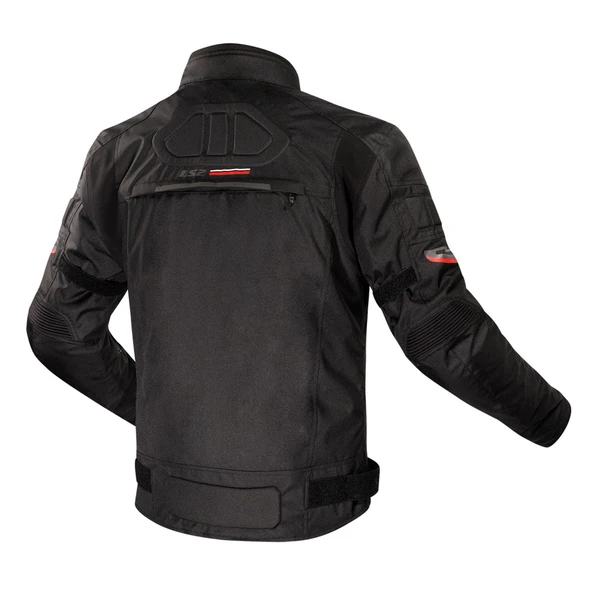 LS2 SHADOW MONT SİYAH-KIRMIZI - Resim 2