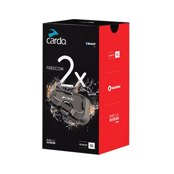 CARDO FREECOM 2X JBL BLUETOOTH VE INTERCOM (TEKLİ PAKET) - Resim 9