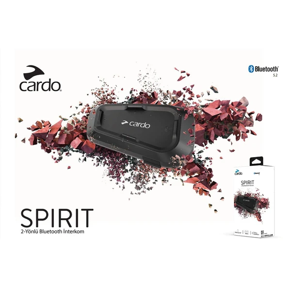 CARDO SPIRIT BLUETOOTH VE INTERCOM (TEKLİ PAKET) - 5