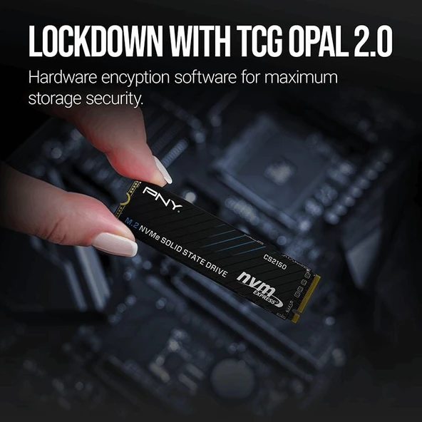 PNY CS2150 2TB  10200/8500 NVMe PCIe Gen5x4 M.2 SSD (M280CS2150-2TB-TB) - Resim 3