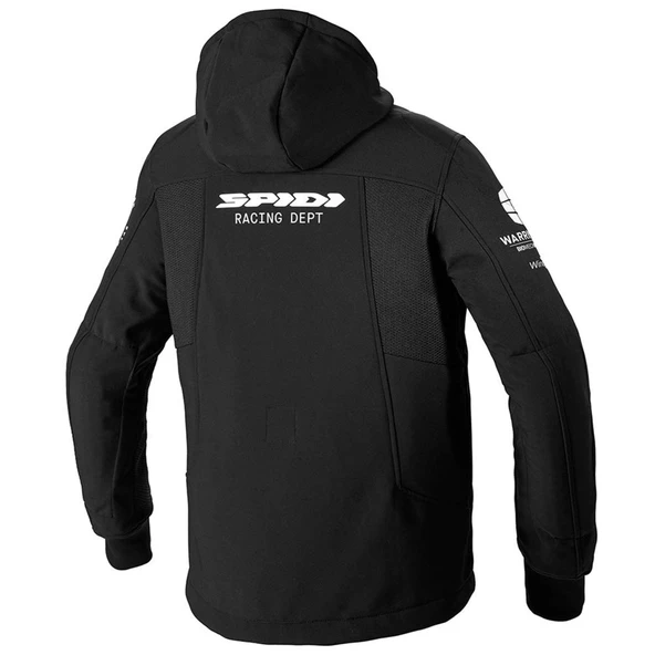 SPIDI HOODIE ARMOR EVO TEKSTİL CEKET SİYAH SARI - 2