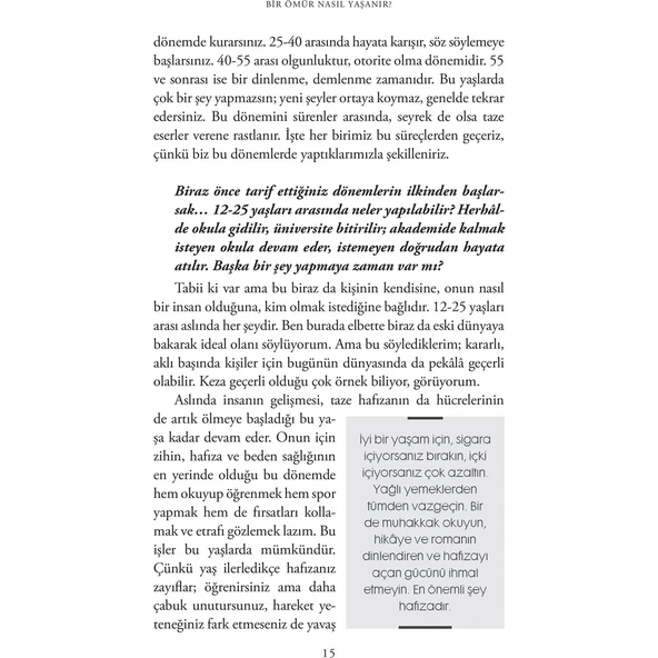Bir Ömür Nasıl Yaşanır - 4