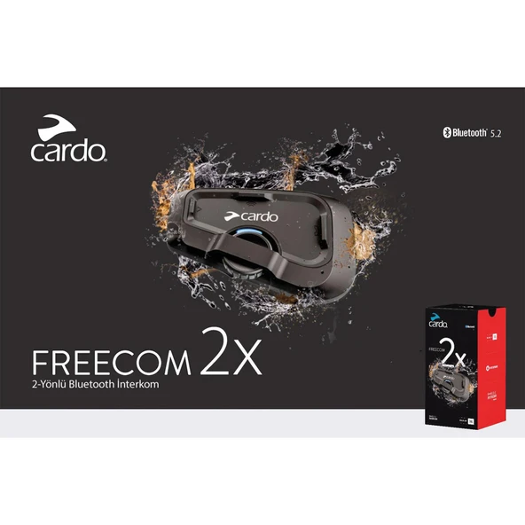 CARDO FREECOM 2X JBL BLUETOOTH VE INTERCOM (İKİLİ PAKET) - Resim 7