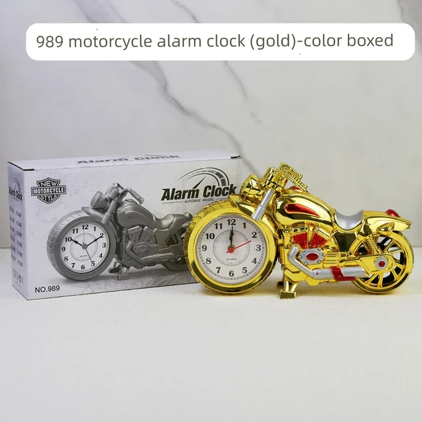 Kupa Tasarımlı Mini Çalar Saat - Altın (Model 2) - 5
