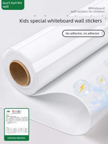 Elektrostatik Yazı Tahtası Duvar Sticker Rulosu - 60cm x 2m - 2