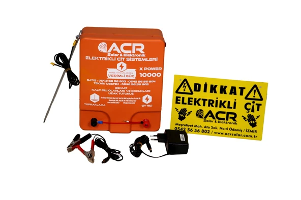 ACR XPOWER 10000 PLUS ÇİT MAKİNASI TAKIM EVCİL HAYVAN İÇİN GECE / ürün görseli