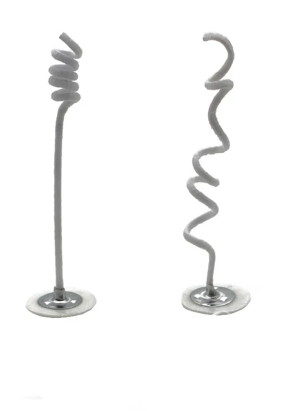 DIY El Yapımı Pamuk Dumanı Tütsü Mum Malzemesi - Ahşap Çekirdek 10mm x 50mm Monolitik + Taban Seti - 6