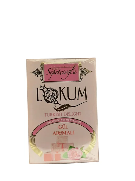 SEPETCİOĞLU 270 GR GÜL AROMALI LOKUM AD.