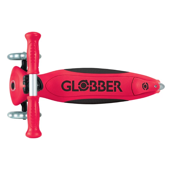 Globber Elite Deluxe Işıklı Scooter - Kırmızı - 7