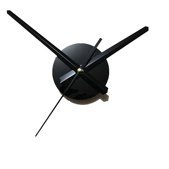 Sessiz Akrilik DIY Duvar Saati - Kırmızı 8cm Kadran + 16cm Yelkovan - 2