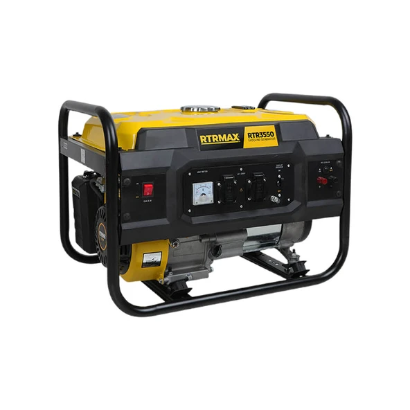 RTRMAX RTR3550 3.5 kVA Benzinli Jeneratör – İpli Çalıştırma