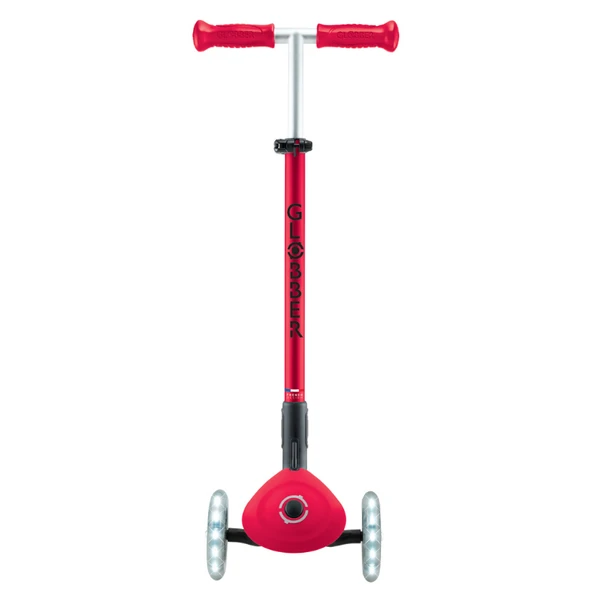Globber Elite Deluxe Işıklı Scooter - Kırmızı - 5