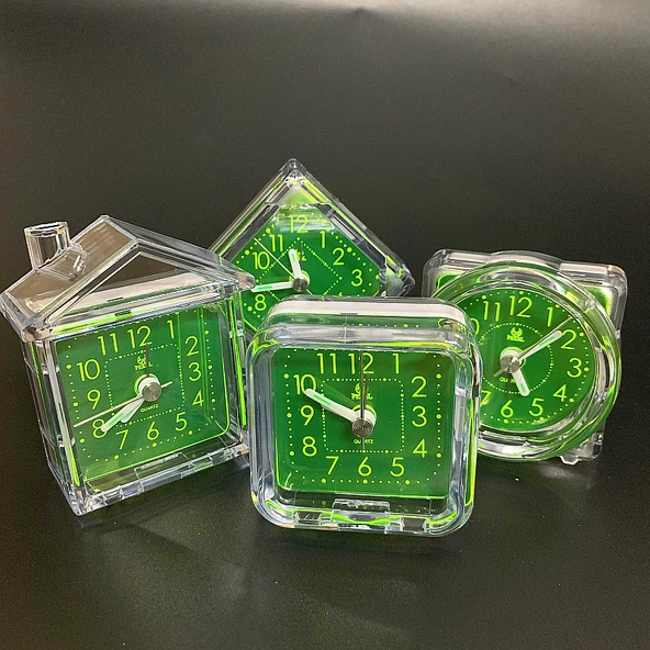 Mini Çalar Saat - Büyük Kalp (Pilli / Tek) - 12