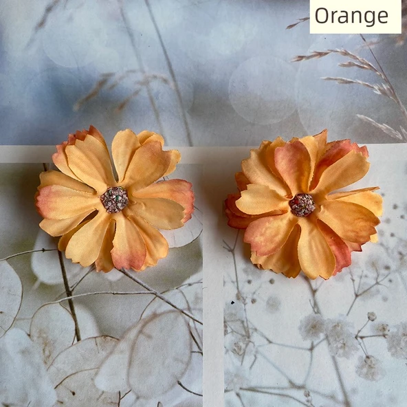 DIY Yapay Çiçek - Turuncu