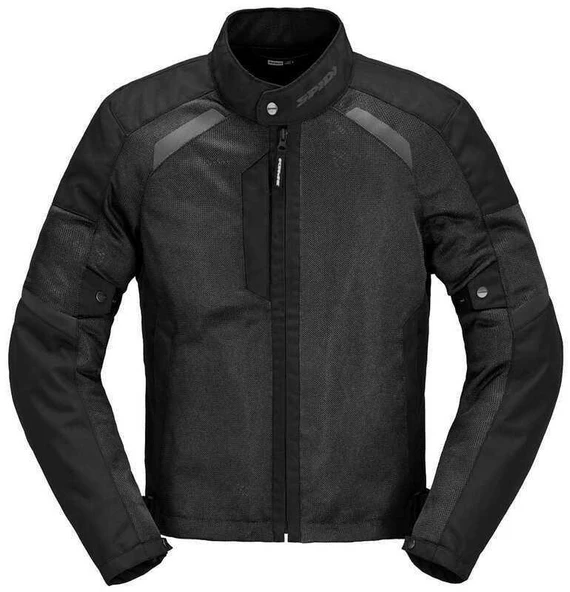 SPIDI TEK NET YAZLIK FİLE TEKSTİL CEKET SİYAH - Resim 4