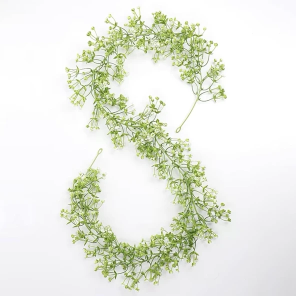 Yapay Çiçek Sarmaşığı - 1.7 m Gypsophila [Tek] - Resim 4