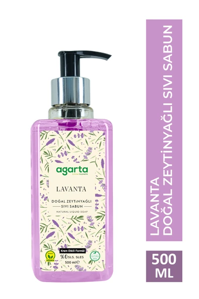 Doğal 500 Ml Lavanta Sıvı Sabun