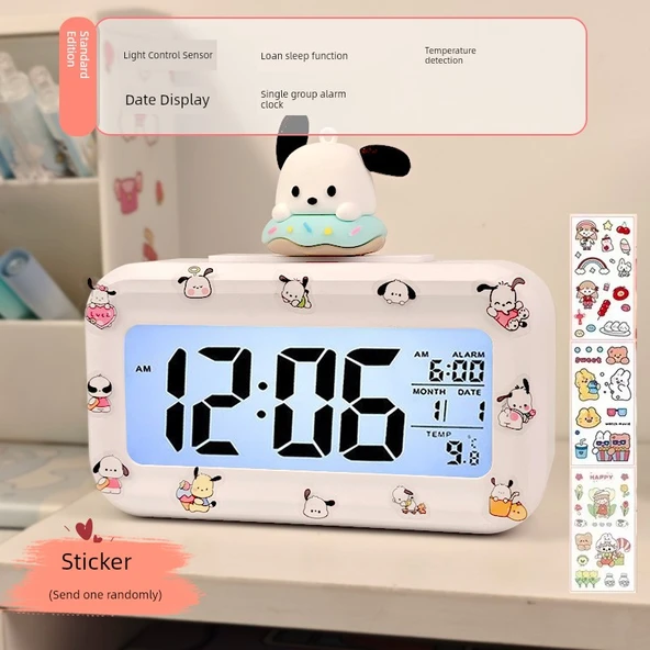 Xiaomi Beyaz Pilli Pacha Köpek Çocuk Alarm Saati - Yüksek Ses