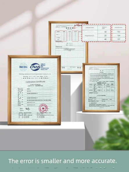 Klasik Dijital Termometre Higrometre - DM-1029 Beyaz - 6