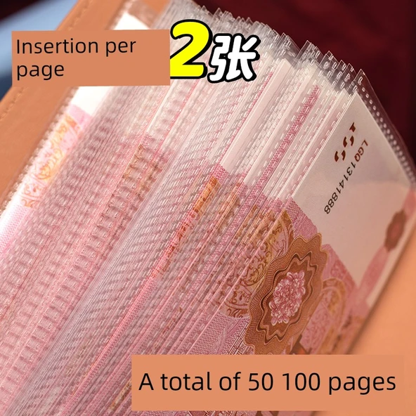 Kitap Şeklinde Para Kasası - Zengin Kırmızı Şifreli Kilit - 50 Sayfa - 4