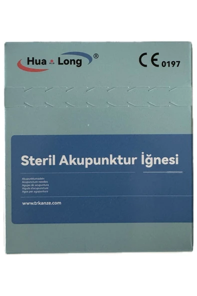 Hualong Akupunktur Iğnesi  0.22X13 mm 200LÜK