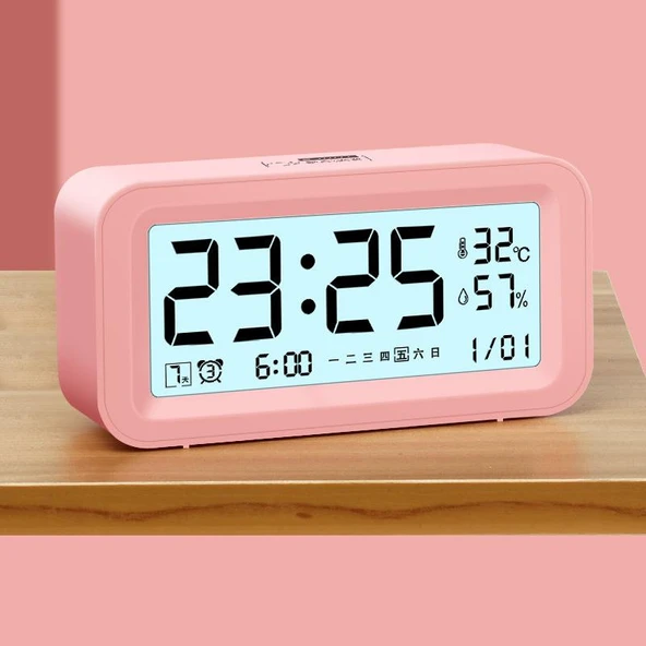 Yüksek Hassasiyetli Oda Termometresi - Pembe