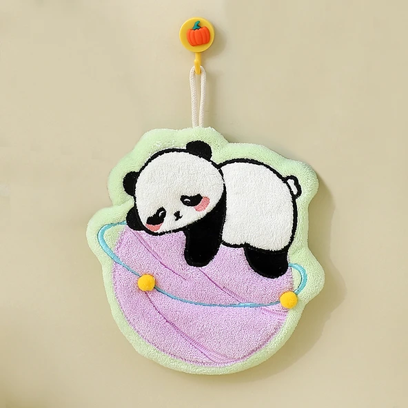Sevimli Panda El Havlusu - 2'li Paket - Gezegen Panda
