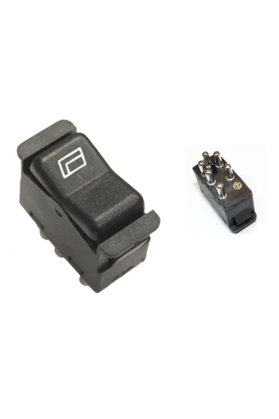 Bimbo Otomotiv W123 W126 W201 Cam Düğmesi Arka Sağ 0008208410