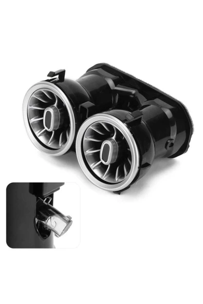 Bimbo Mercedes X247 2020-2021 Arka Işıklı Havalandırma Seti 64 Renk - 4