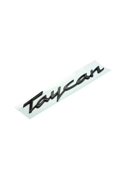 Bimbo PORSCHE TAYCAN YAZI PARLAK SİYAH